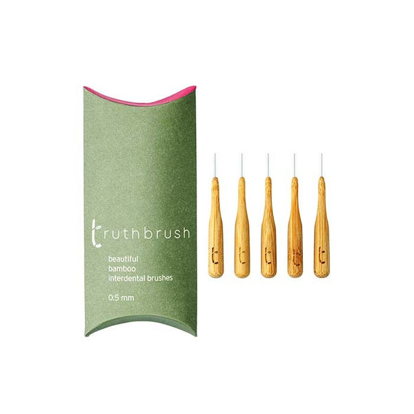 Bamboo Interdental Brush - Pack of 5, Green Pioneer, The Clean Market  