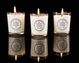 Vegan Candle Trio Gift Set - Citrus, The Clovelly Soap Company, The Clean Market  