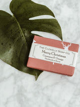 Handmade Natural Soap - Cinnamon & Orange - Christmas Edition, The Clovelly Soap Company, The Clean Market  