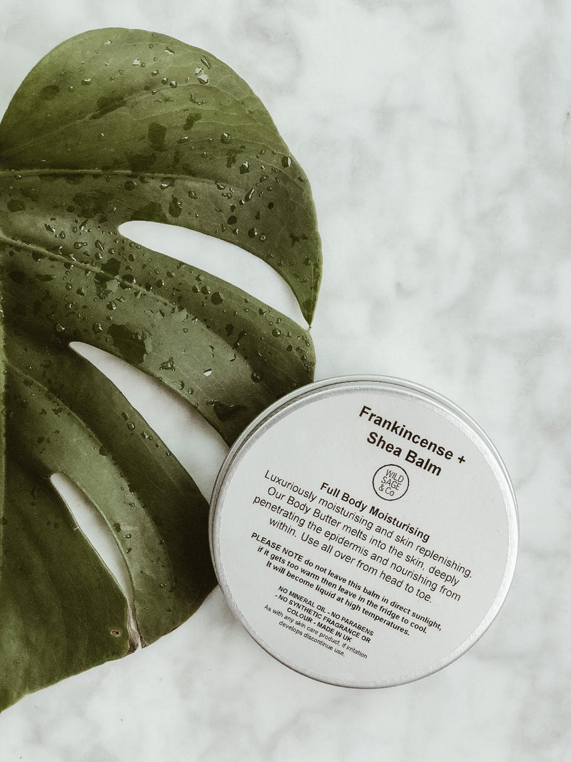 Full Body Butter - Frankincense + Shea Balm, Wild Sage + Co, The Clean Market  