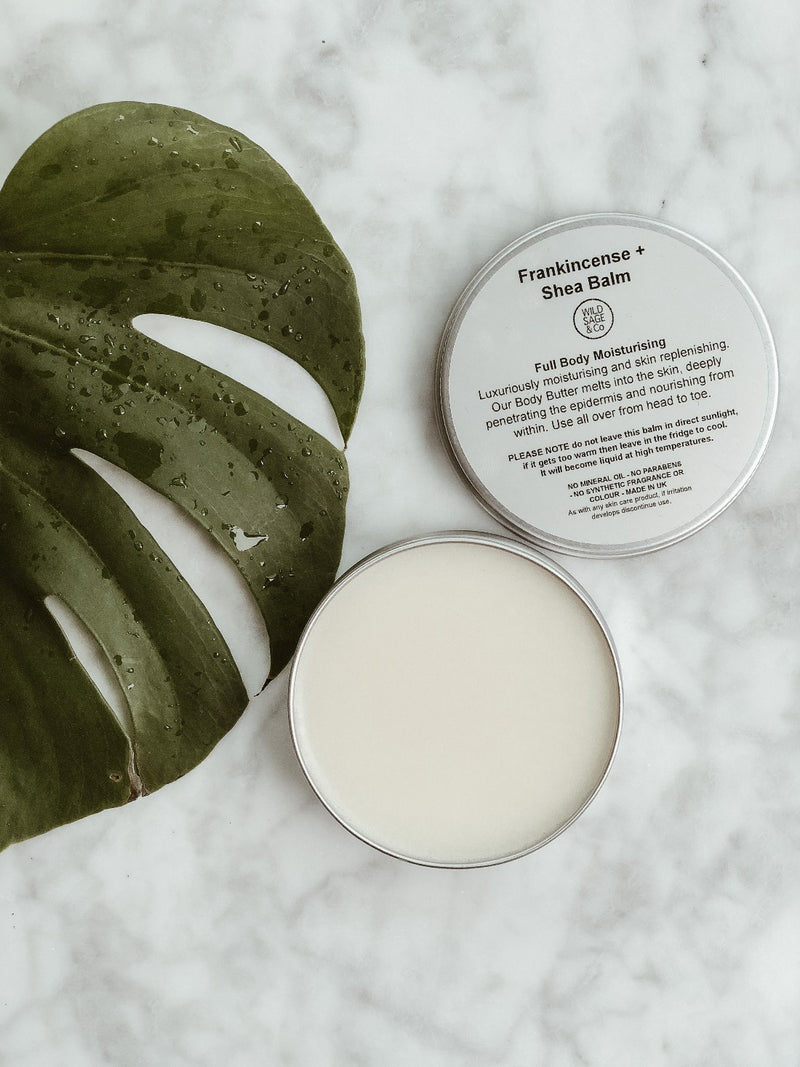 Full Body Butter - Frankincense + Shea Balm, Wild Sage + Co, The Clean Market  