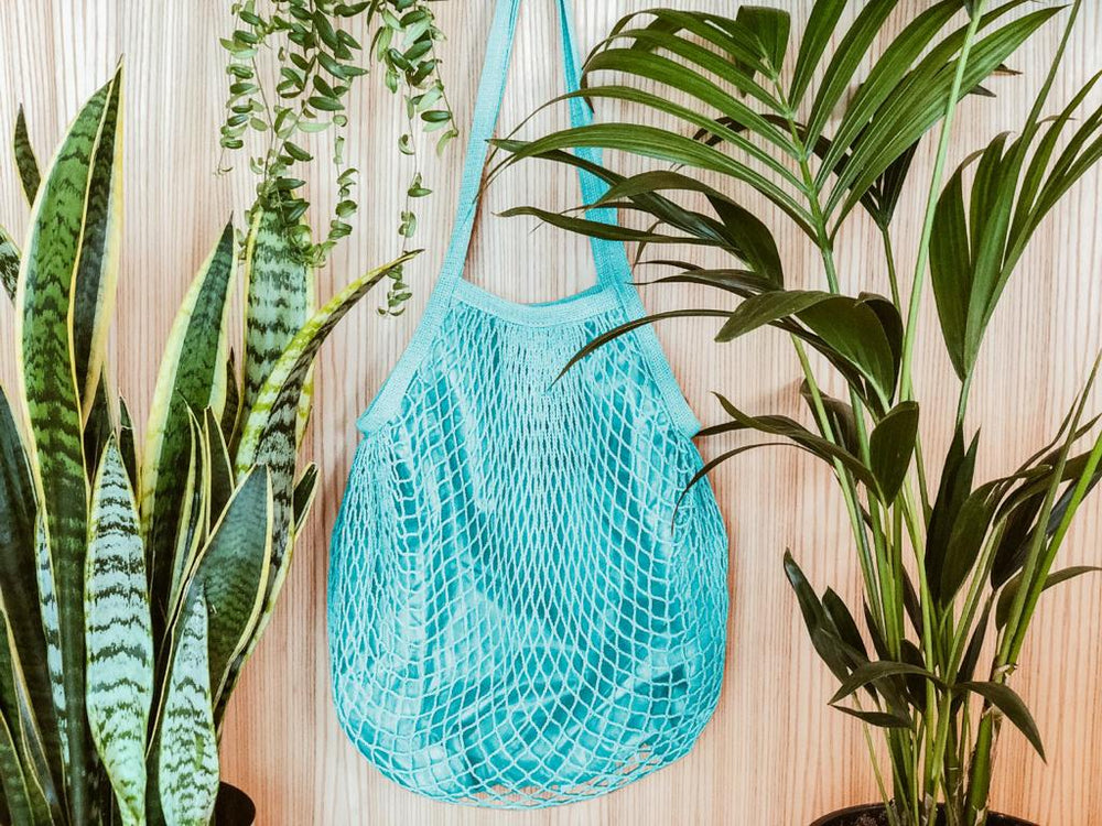 Organic Cotton Net Bag Natural Sustainable Organic The Clean Market