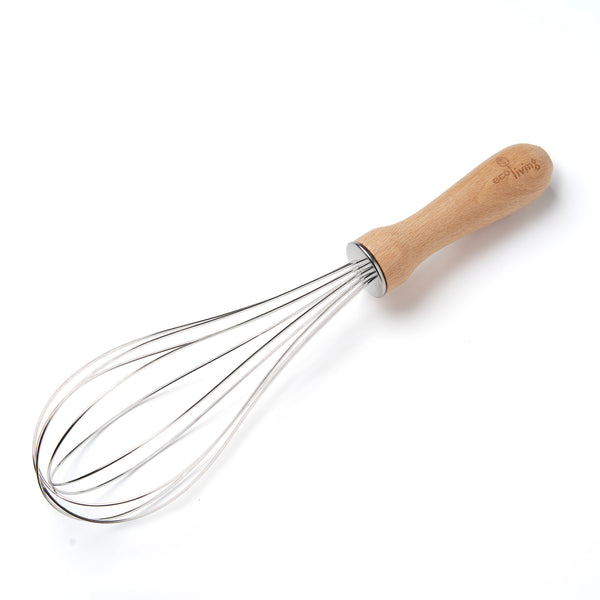 Whisk with Wooden Handle, Ecoliving, The Clean Market  