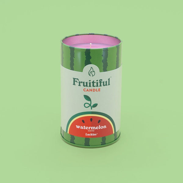 Fruitiful Candle - Watermelon, Luckies, The Clean Market  
