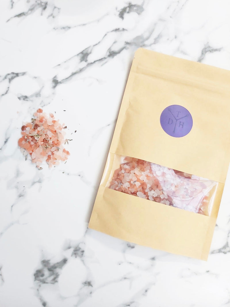 Natural Bath Salts - Lavender, The Divine Hag, The Clean Market  