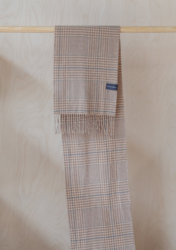 Pure Lambswool Scarf - Highland Glen Check, The Tartan Blanket Co, The Clean Market  