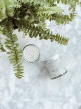 Face Mask - Kaolin + Flowers, Wild Sage + Co, The Clean Market  