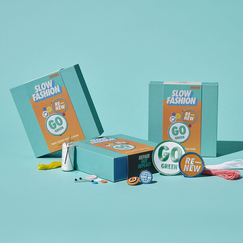 Slow Fashion Sewing Kit - Sustainable Fashion Box, Luckies, The Clean Market  