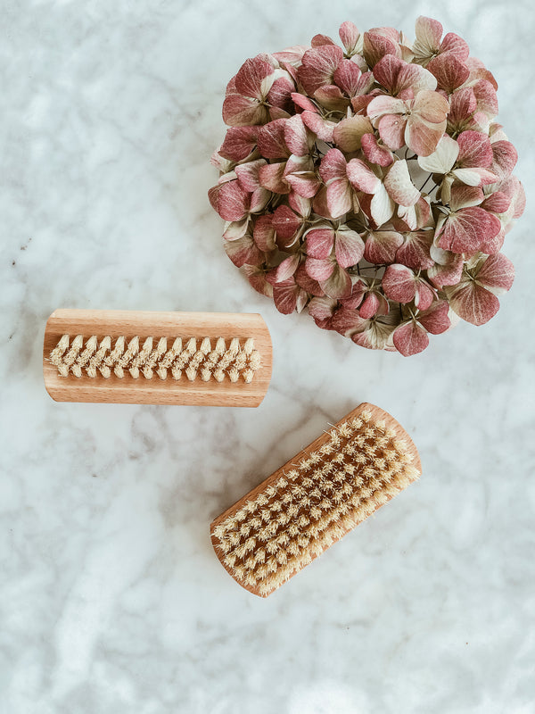Plastic Free Natural Nailbrush, Ecoliving, The Clean Market  