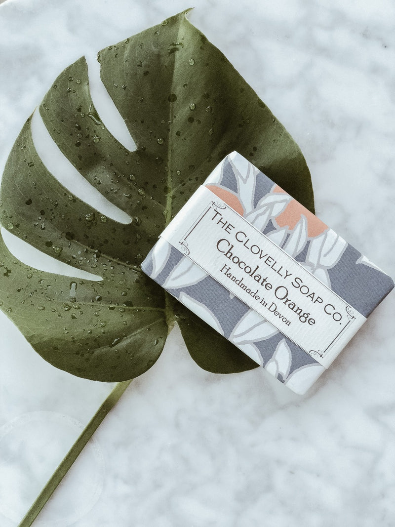 Handmade Natural Soap - Chocolate Orange, The Clovelly Soap Company, The Clean Market  