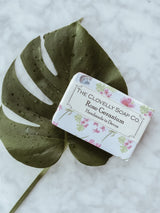 Handmade Natural Soap - Rose Geranium, The Clovelly Soap Company, The Clean Market  