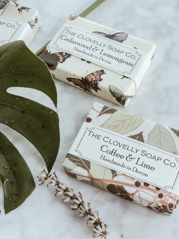 Handmade Natural Soap - Cedarwood & Lemongrass, The Clovelly Soap Company, The Clean Market  