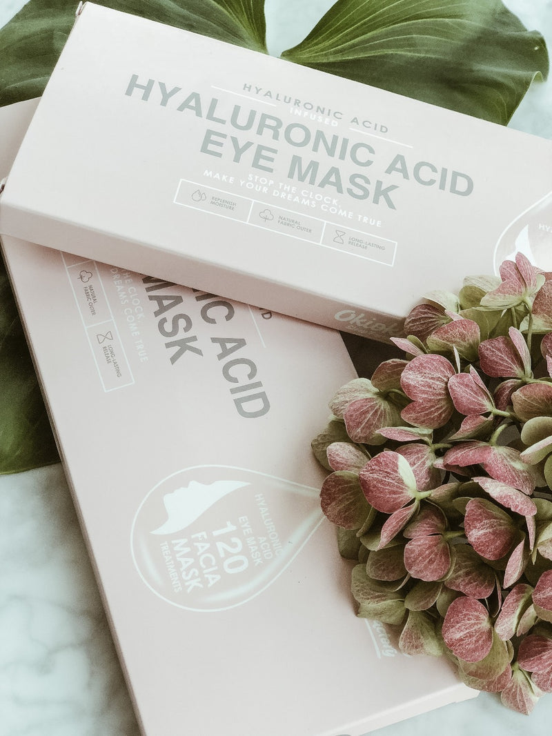 Okioki Eye Mask - Hyaluronic Acid, The Konjac Sponge Co, The Clean Market  
