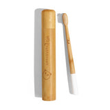 Bamboo Tiny Toothbrush Case, Green Pioneer, The Clean Market  