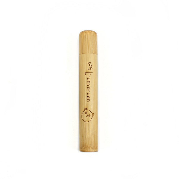 Bamboo Tiny Toothbrush Case, Green Pioneer, The Clean Market  